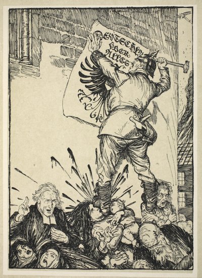 Germany Above All, illustration from The Kaiser